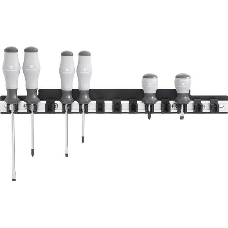 TOOLCRAFT 88 68 87 TOOLCRAFT Alu-Schraubendreherleiste (L x B) 435 mm x 48 mm 1 St. (1/2)
