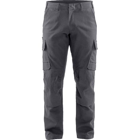 Pantalon de travail anti-rayures stretch 1466 - Gris moyen L - FR(46) - SE(C52) - Longues