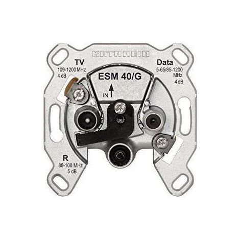 Toma antena kathrein esm 40/g alta aislamiento 5-1200 MHz