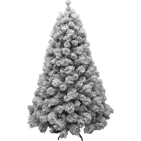 ALBERO DI NATALE GRAN SASSO INNEVATO ARTIFICIALE ALTEZZA 210 CM (1/5)