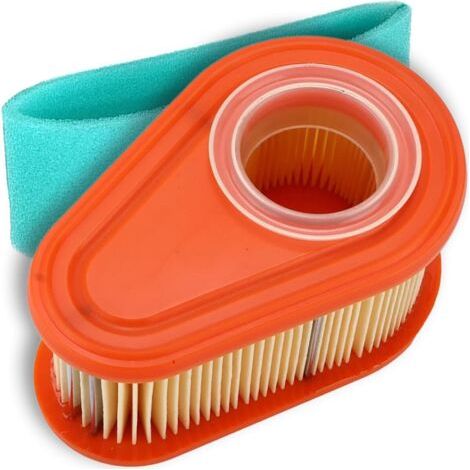 Filtre à air compatible avec moteurs Briggs & Stratton série DOV 700 – Pour tondeuses à gazon, motoculteurs et tondeuses autoportées – Remplace les références 790388 et 792038 – Avec préfiltre inclus