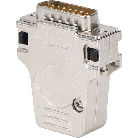 Adattatore seriale DB15P-180 D-SUB con guscio metallico e 15 pin maschio. (1/5)
