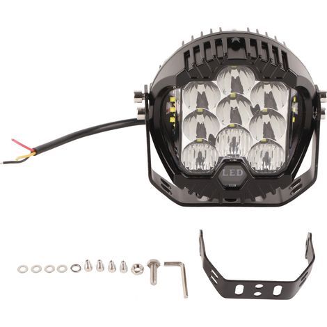 Projecteur LED 90W 5000LM pour SUV ATV UTV - Étanche, Blanc (1/5)