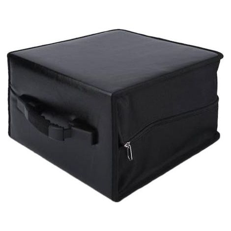 Disques Portable Cd Dvd porte-monnaie sac étui organisateur d'album boîte de rangement multimédia (noir) (1/2)