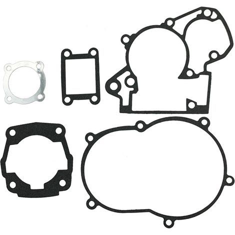 Papier-Motorgehäusedichtung, kompatibel mit KTM 50 Zweitakt-Offroad-Motorrad, komplette Fußmatte für KTM 50 50SX Motorrad 2002-2009 (1/5)