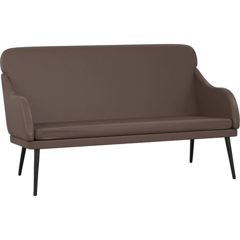 Banc Banquette Design, Banc de salle à manger, Banc de cuisine Marron 110x76x80 cm Similicuir vidaXL (1/5)
