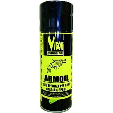 Lubrificante per Armi Vigor Olio Spray Ml. 400 conf. 12 Pz