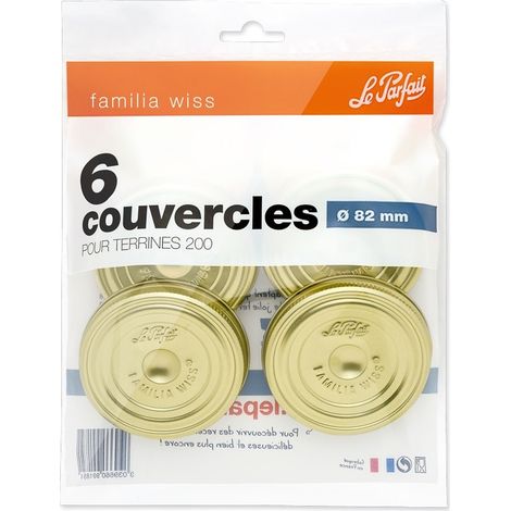 LE PARFAIT - Bouchon familia wiss 82mm sachet de 6 (1/2)