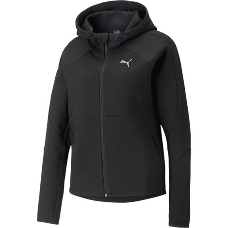 Puma EVOSTRIPE FZ Damen-Hoodie schwarz 67308501 r XS