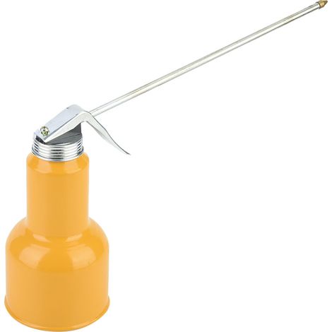 1 Pompe à huile haute pression en alliage d'aluminium avec bidon d'huile métallique (500 g) (1/5)