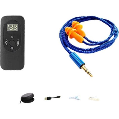 Écouteurs de protection auditive Bluetooth avec récepteur, bouchons d'oreille et récepteur (1/5)