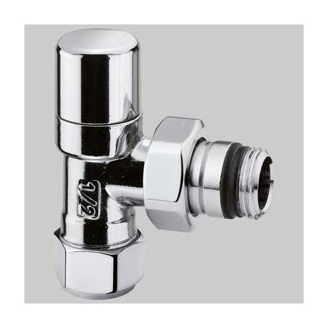 DETENTORE D'ARREDO A SQUADRA CROMATO - 1/2 x 24-19