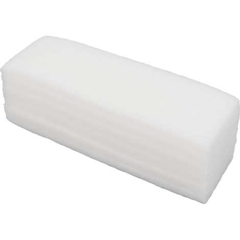 Lot de 6 coussins filtrants biochimiques en coton pour aquarium d'eau de mer et d'eau douce (1/5)