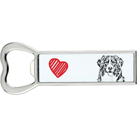 Perro de montaña bernés: un abridor de botellas con forma de perro, un abridor de nevera personalizado, un regalo único para hombre de Art-Dog. (1/5)