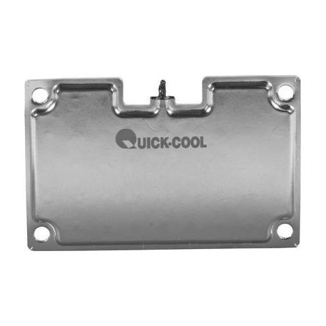 QuickCool QHD-46003 Diffusore di calore 3-D Preforato (L x L x A) 56 x 56 x 3 mm (1/2)