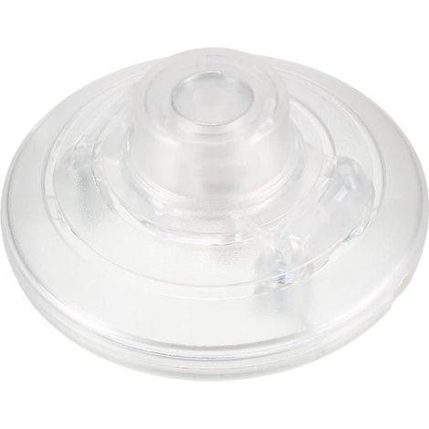 1 Interrupteur à pédale, bouton rond UFO, 2 bornes, pour lampe de sol et bureau, noir et blanc(Troisième trimestre : septembre) (1/5)