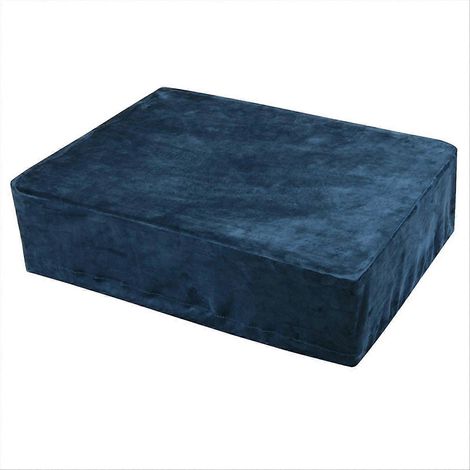 Housse de protection en tissu peluche court bleu pour platine vinyle AT-LP120XUSB (1/5)