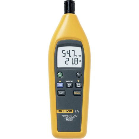 Igrometro 971 10 % ur 90 % ur Funzione datalogger, Indicatore punto di rugiada e allerta muffa