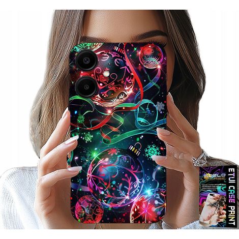 Custodia per Samsung Galaxy A06 5G - Palline di Natale, albero di Natale, custodia + pellicola (1/5)