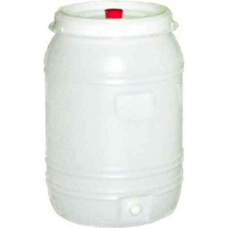 Gärbehälter, Getränkefass, Mostfass - Kunststoff, Gärspund + Zapfhahn, 60L