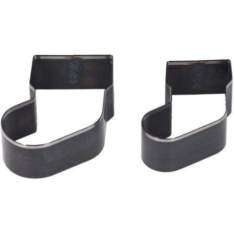 Matrices de découpe du cuir pour bas de noël, 2 pièces, 60x50x23mm 50x42x23mm, découpeur en forme de chaussette pour l'artisanat (1/5)