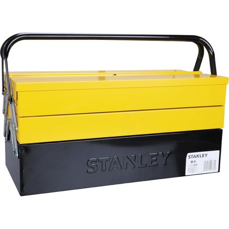 Caja de herramientas - Metal - Tamaño grande - 45 x 20,8 x 20,8 cm - STANLEY, 1-94-738 (1/5)