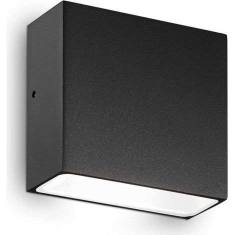 Ideal Lux TETRIS-1 Applique Extérieure Up Down Noire IP44