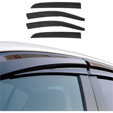 Déflecteurs De Vent Pluie D'air pour Peugeot 2008 II 2020-2026 Acrylique 4 Pcs