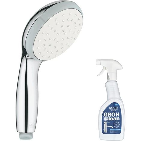 Rociador de ducha GROHE Quickfix Vitalio START Go 100 + limpiador GrohClean
