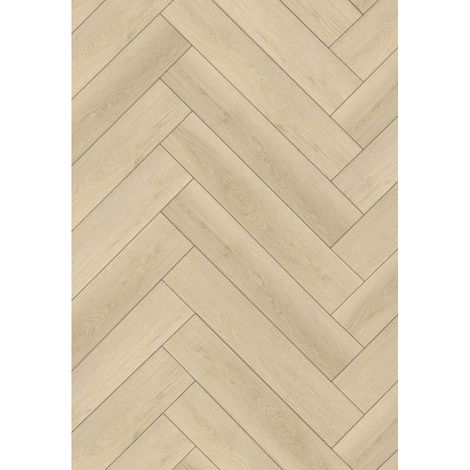 Mexen Providence campione di pannelli vinilici a spina di pesce 635 x 127 mm SPC 6,5 mm, sottofondo IPEX 1,5 mm, 4 V-Fuga, Rove (1/2)