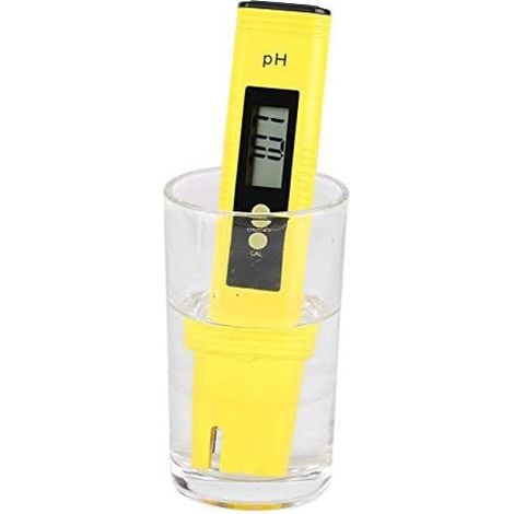 pH-mètre numérique avec fonction ATC et écran LCD, conçu pour la vérification régulière de l'acidité des échantillons liquides à usage domestique.-AquaForge (1/5)