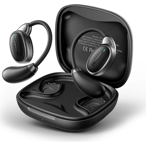 Los auriculares inalámbricos Vention OpenBeat O13 ofrecen una experiencia de sonido de alta calidad en un diseño de oÃdo abierto que permite escuch