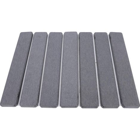 Tapis Séchage Vaisselle - Diatomite Pliable 30x40cm Gris Absorption Rapide (1/4)