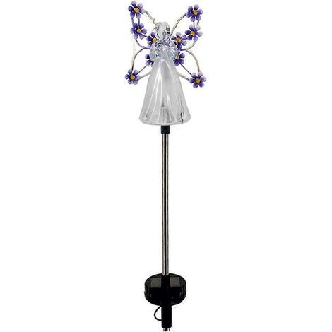 Guirlandes lumineuses solaires étanches en forme d'ange pour l'extérieur, A-AquaForge