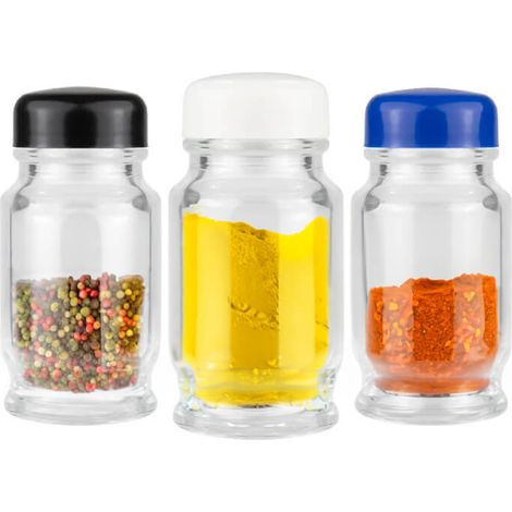 50 Gewürzgläser, 50 ml, luftdichter Behälter, Set (1/5)