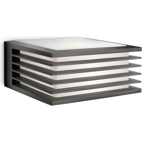 Philips myGarden - Aplique 17x8 cm, E27, antracita 915002150003 (1/5)