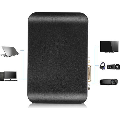 Adaptateur USB 3.0 vers HDMI et VGA, Convertisseur Vidéo 1080P pour PC et Moniteur (1/5)