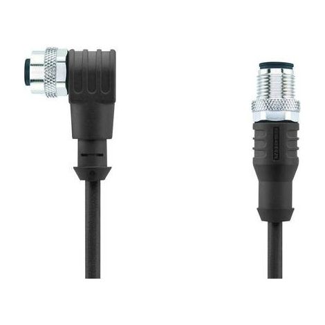 Escha 8044063 Connettore confezionato per sensore o attuatore M12 Spina dritta, Presa dritta 5.00 m Numero di poli: 5 1 (1/3)