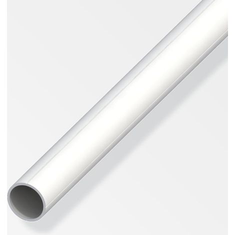 Alfer tubo redondo aluminio 7.5x1mm 1m - 21042