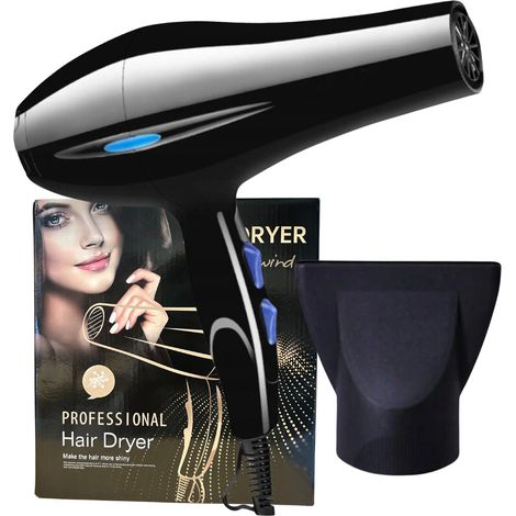 Sèche-cheveux Pro Ion + buse concentratrice 2200 W (1/5)