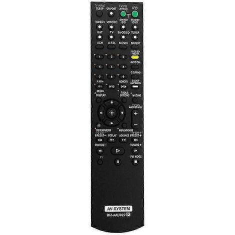Commande à distance de remplacement RM-AAU027 pour système home cinéma Sony RM-AAU021 HTSS2300/C STRDG520 HT7200DH HT-DDW5 (1/5)