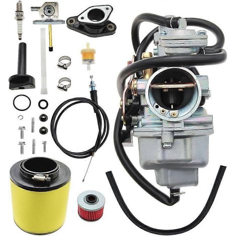 Carburateur Recon 250 de remplacement pour Honda TRX 250 TRX250EX TRX250TE TRX250TM TRX250ER TRX250ES 2002, 2003-2007, 1997-2001. Carburateur avec filtre à air F. (1/5)