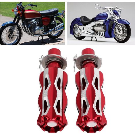 CNC Universal-Hinterradpedalgruppe für Motorrad und Fahrrad, Rot (1/5)