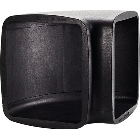 Vaillant VWZ Conducto de aire curvo 500x600 para montaje en pared, 0010023533