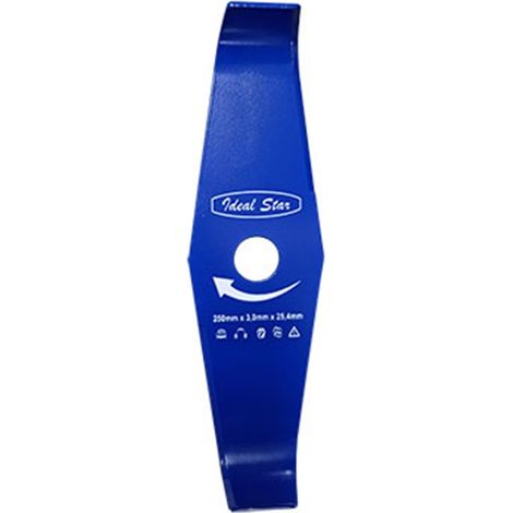 DISCO PER DECESPUGLIATORE 2 DENTI PER ROVI Ø 250x3,0 mm (1/3)