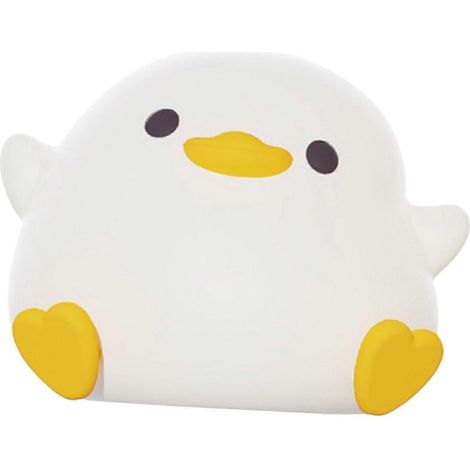 Wiederaufladbare Silikon-Nachtlampe mit Cartoon-Ente fürs Schlafzimmer – sanftes Licht für Erwachsene – niedliches Design für einen ruhigen Schlaf