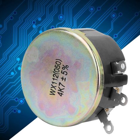 Potentiomètre à spires circulaires simples Wx112(050) 4,7 kΩ Puissance 5 W (1/5)