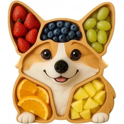 Sculpture Artistique Planche à Fromage Décorative en Forme de Bouledogue – Planche à Découper en Bois pour Viande Charcuterie Fêtes et Cadeaux 28 cm (1/5)