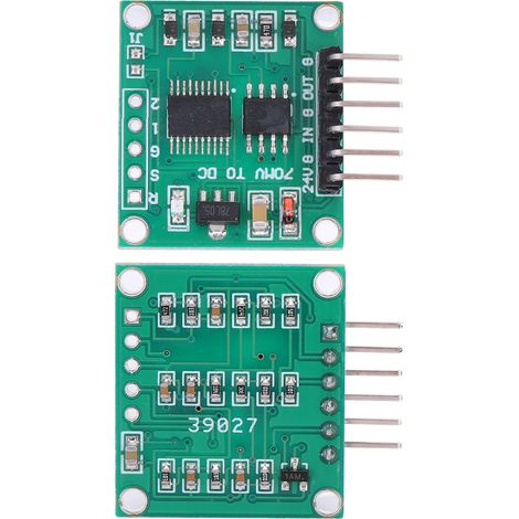Module de conversion linéaire de signal de tension, émetteur, convertisseur, accessoire 70 mV à 0‑5V 0‑10V (1/5)