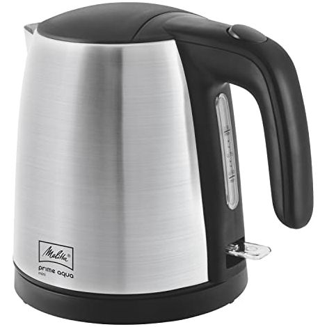 Melitta Bollitore Prime Aqua Mini Acciaio Inossidabile/Nero 1L 2200W (1/4)